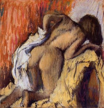 Edgar Degas : Woman Drying Herself IV